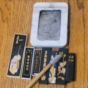 Sumi Ink Set With Brush + Pallet